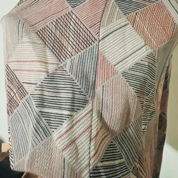 Vintage 80s does 40s Dress Long Sleeve - Picture 15 of 16